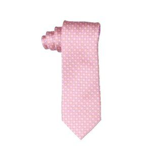 Xmi - Men's Formal Business Neck Pink Patterned Tie